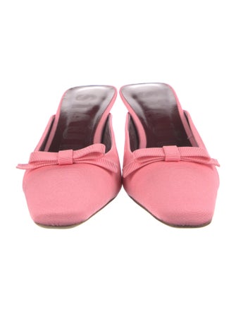 Staud Bow Accents Mules