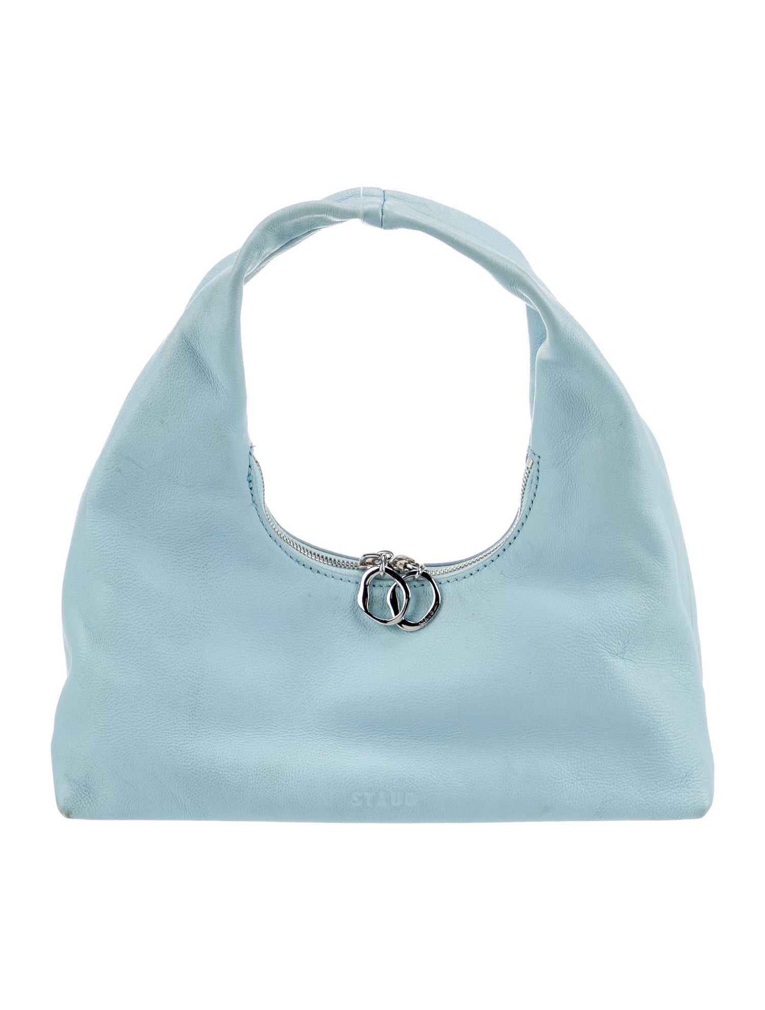 Staud Leather Top Handle Bag