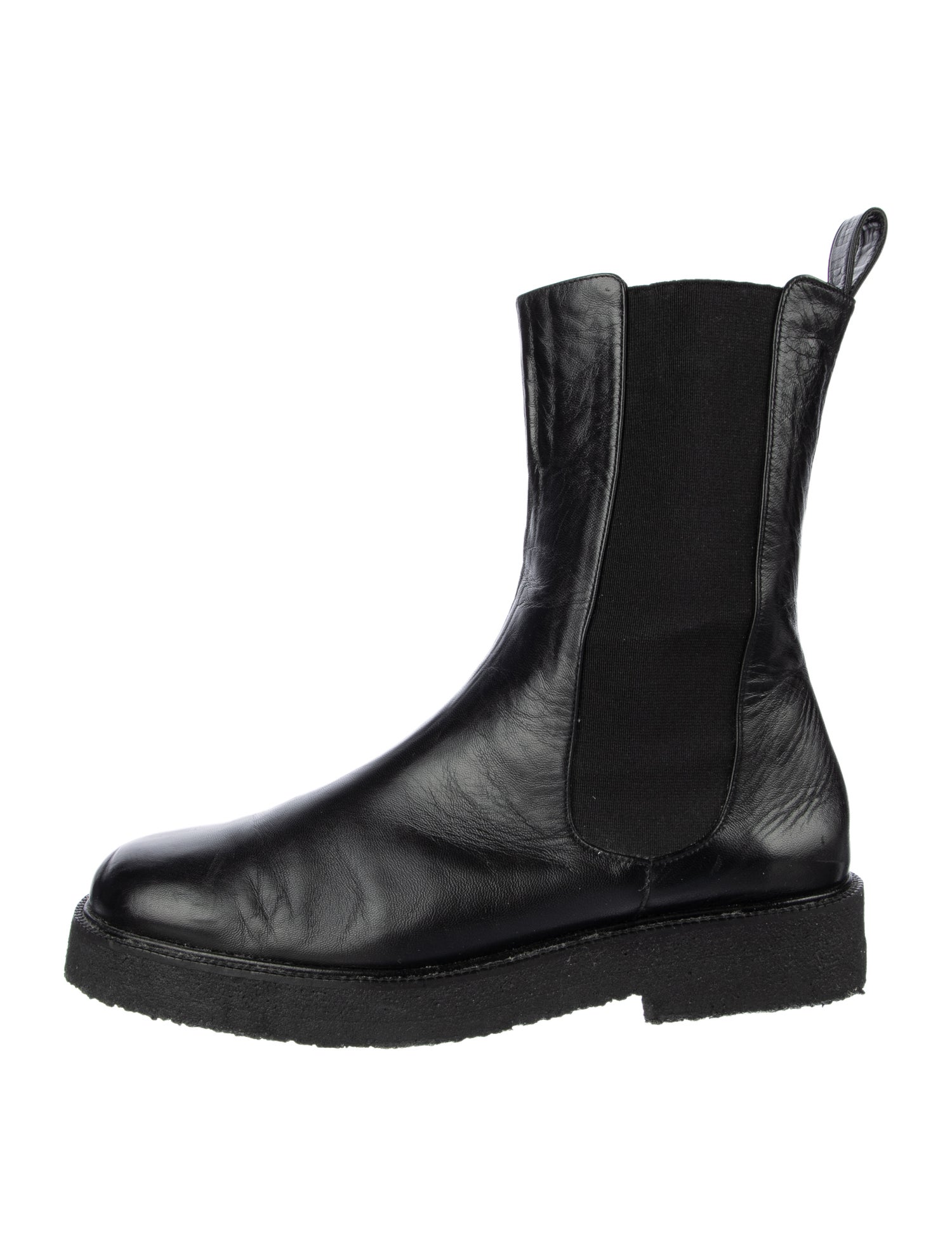 Staud Leather Chelsea Boots