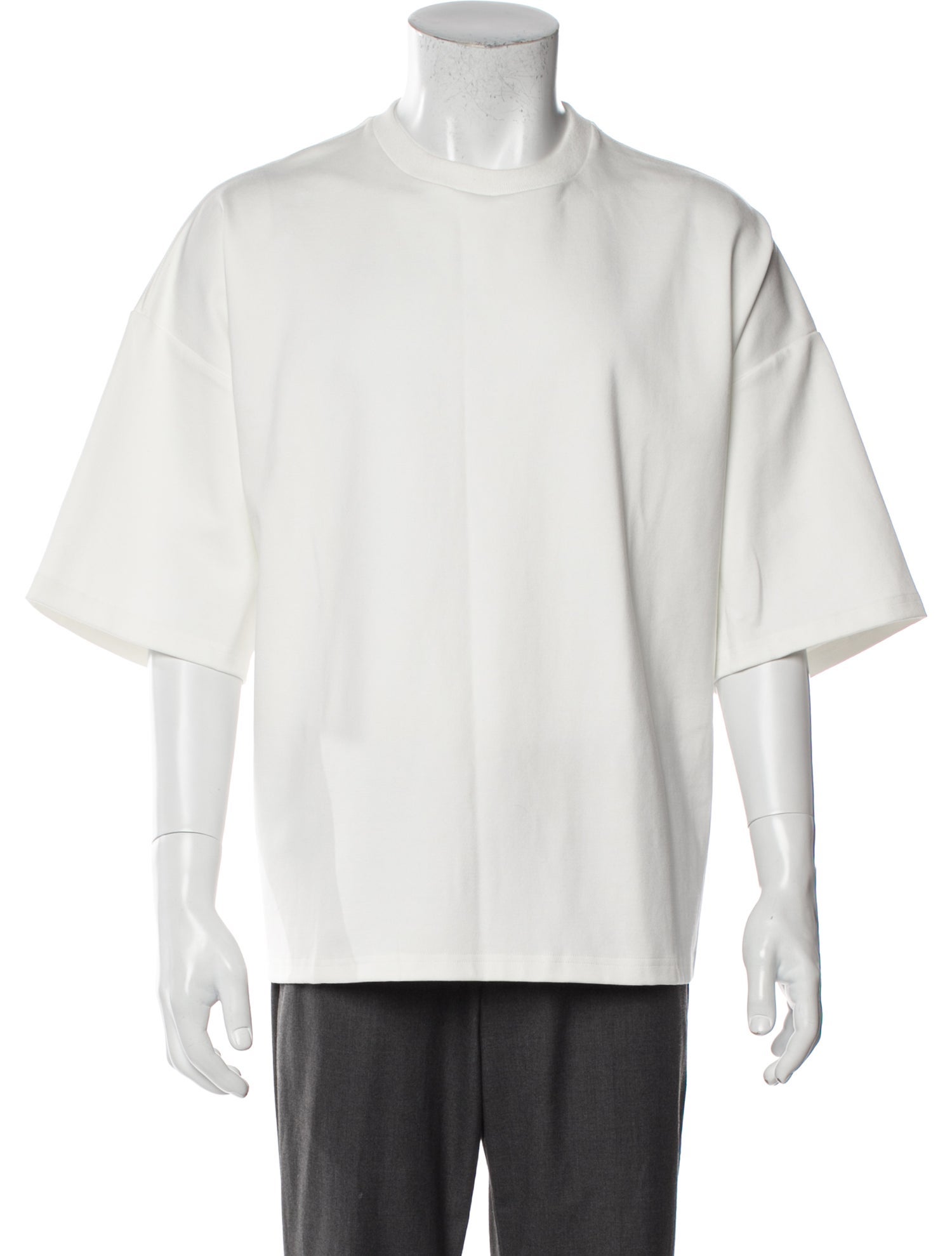 Staud Crew Neck Three-Quarter Sleeve T-Shirt