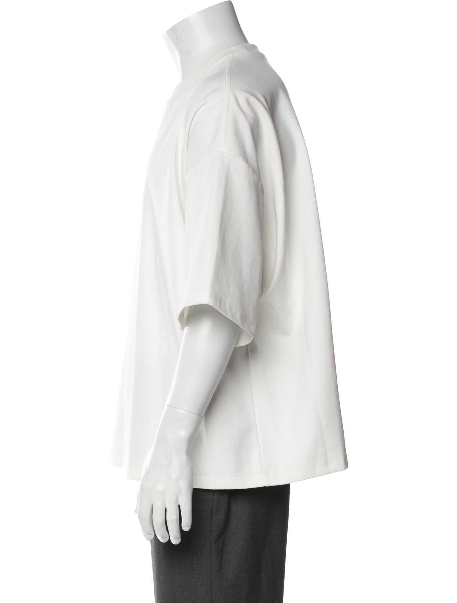 Staud Crew Neck Three-Quarter Sleeve T-Shirt