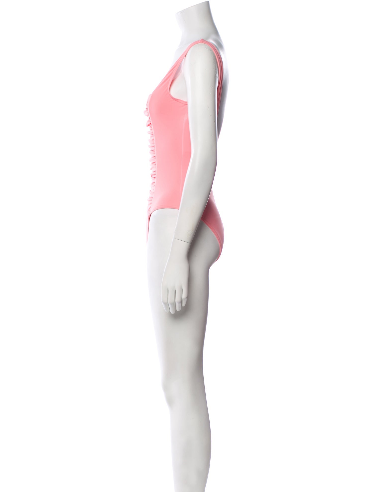 Staud Ruffle Embellishment One-Piece w/ Tags