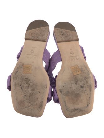 Staud Leather Slides