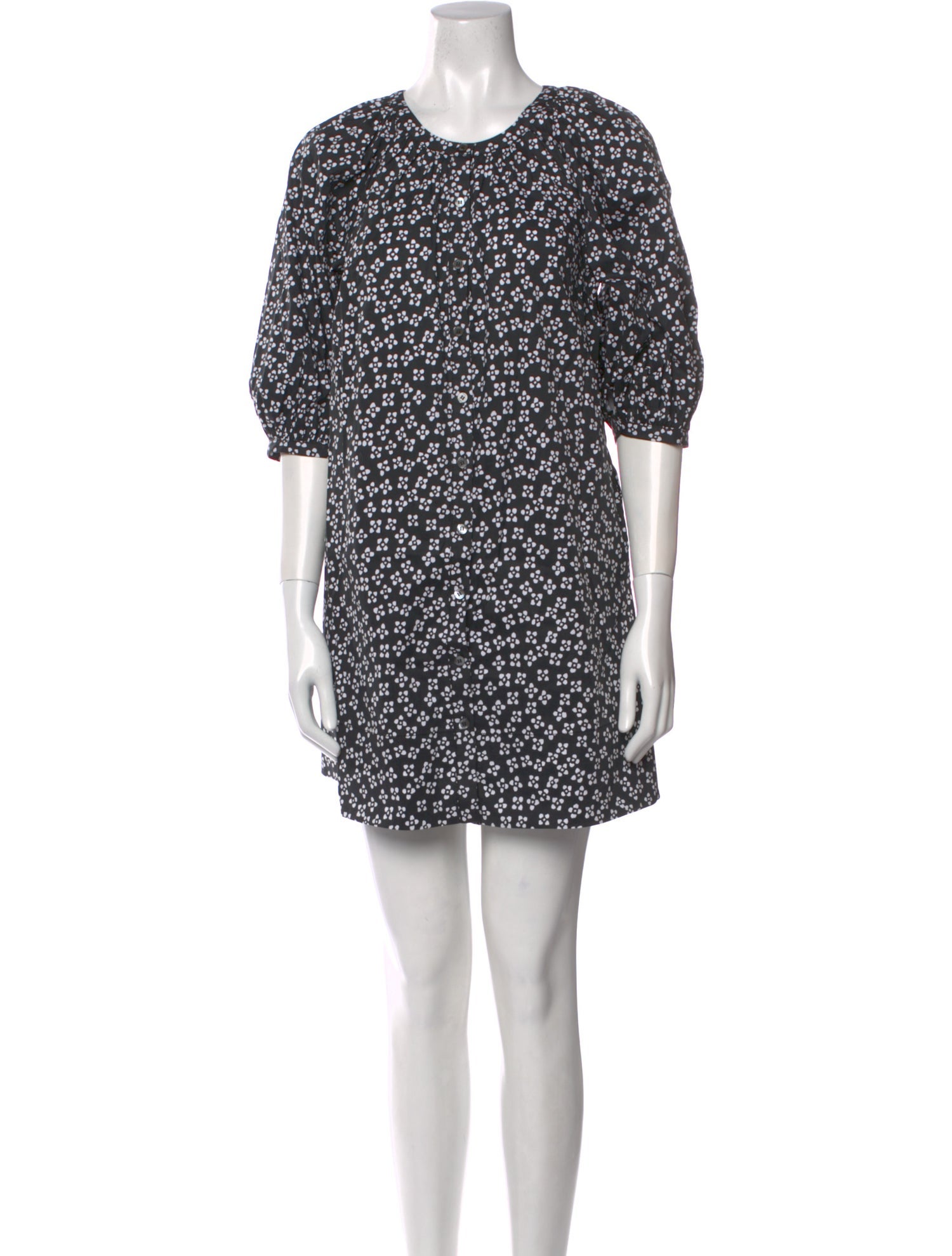 Staud Floral Print Mini Dress w/ Tags