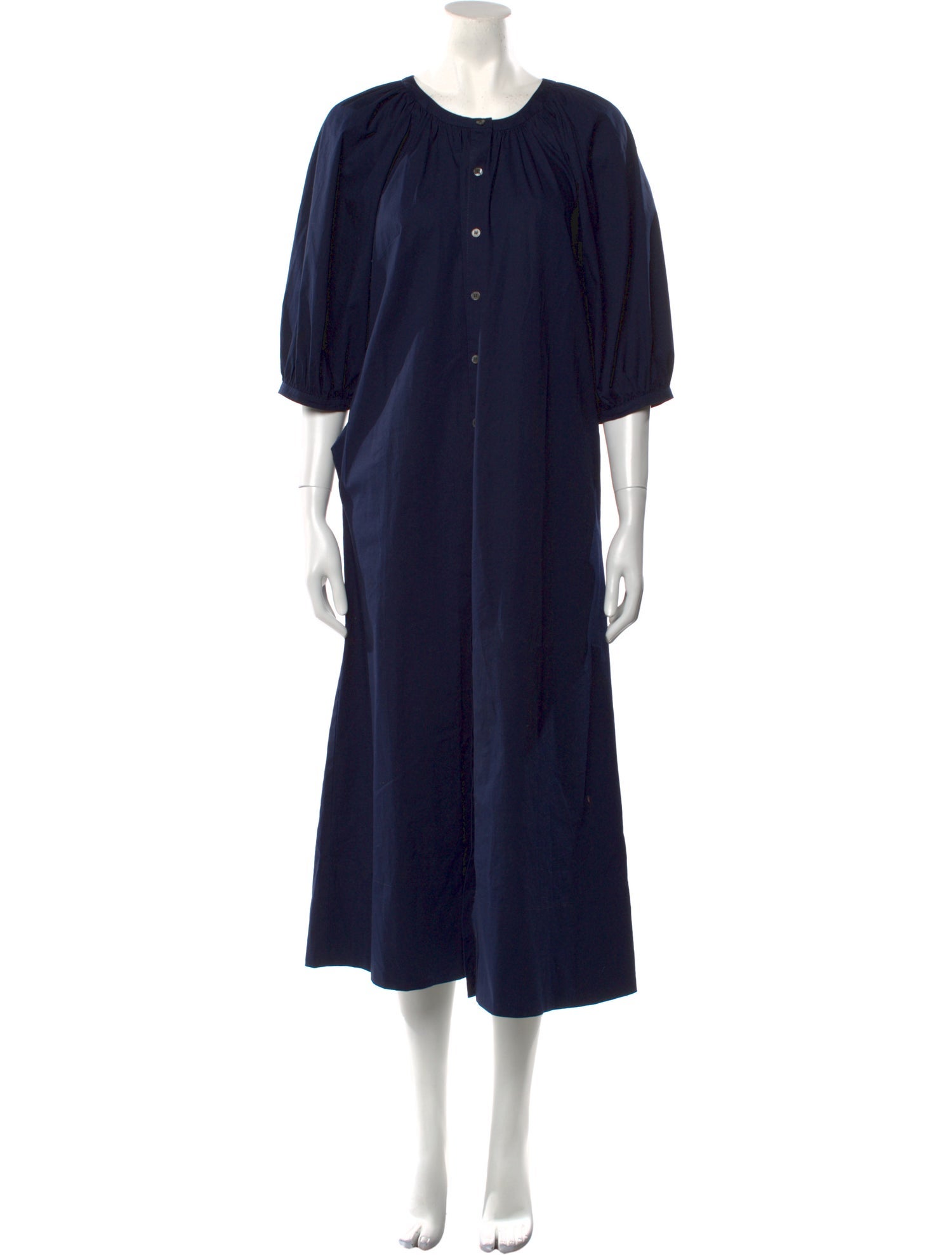 Staud Crew Neck Long Dress