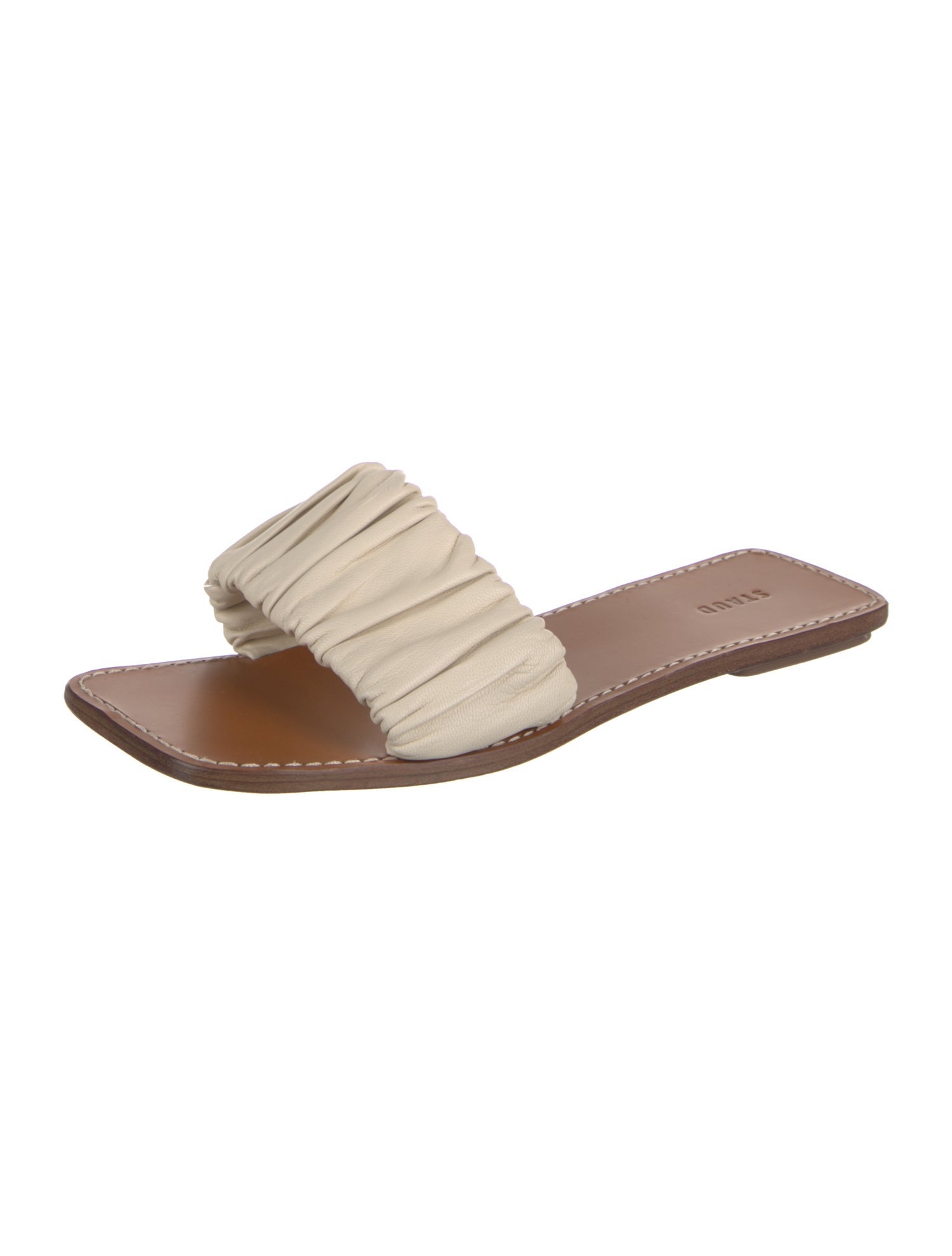 Staud Leather Slides