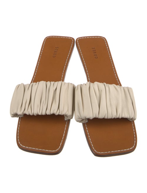 Staud Leather Slides