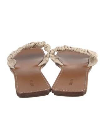 Staud Leather Slides