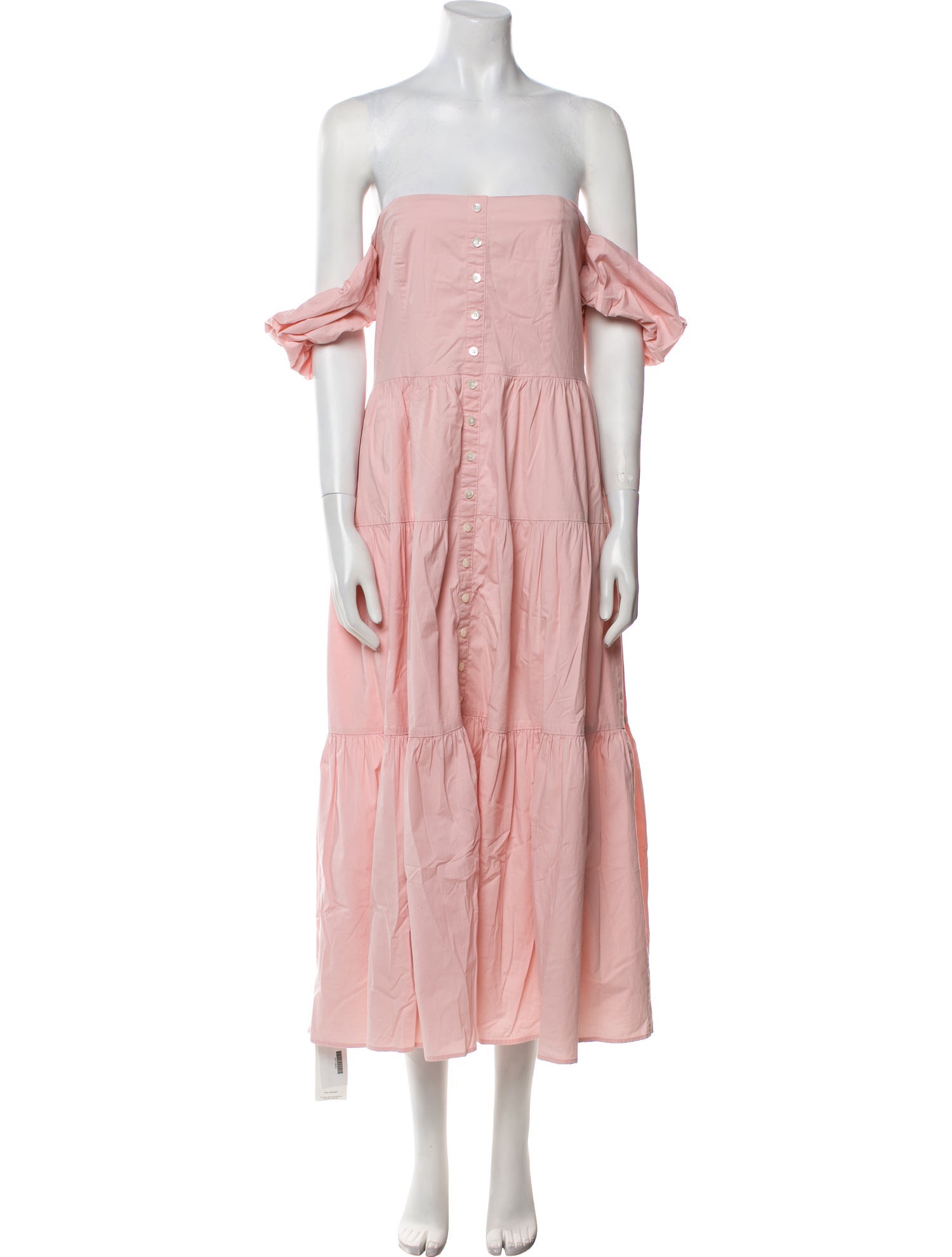 Staud Off-The-Shoulder Long Dress