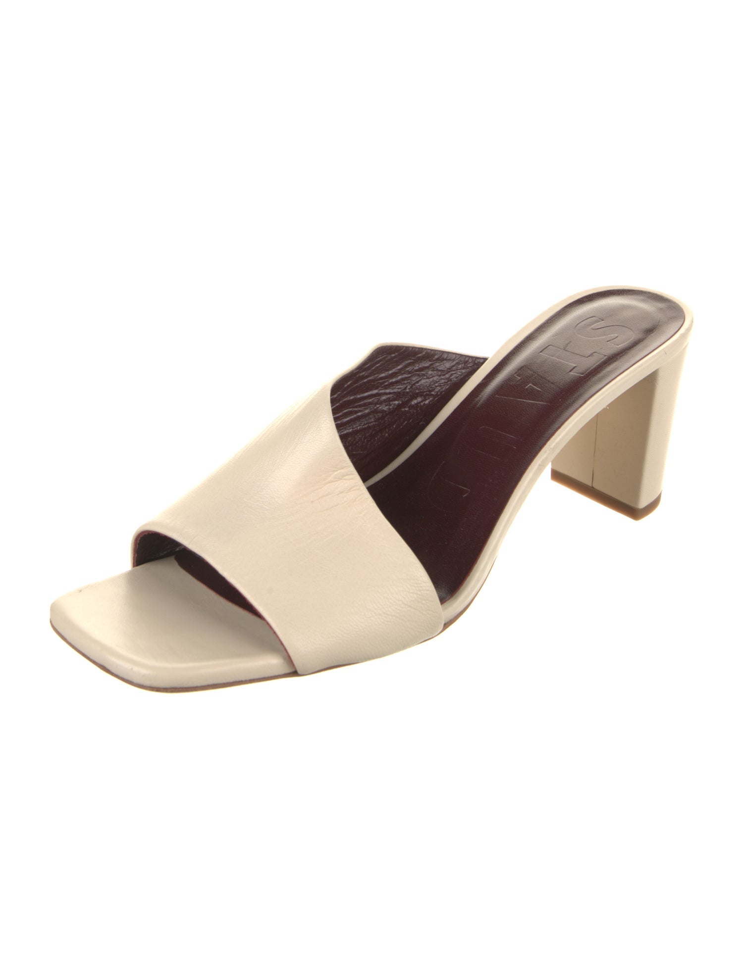 Staud Leather Slides