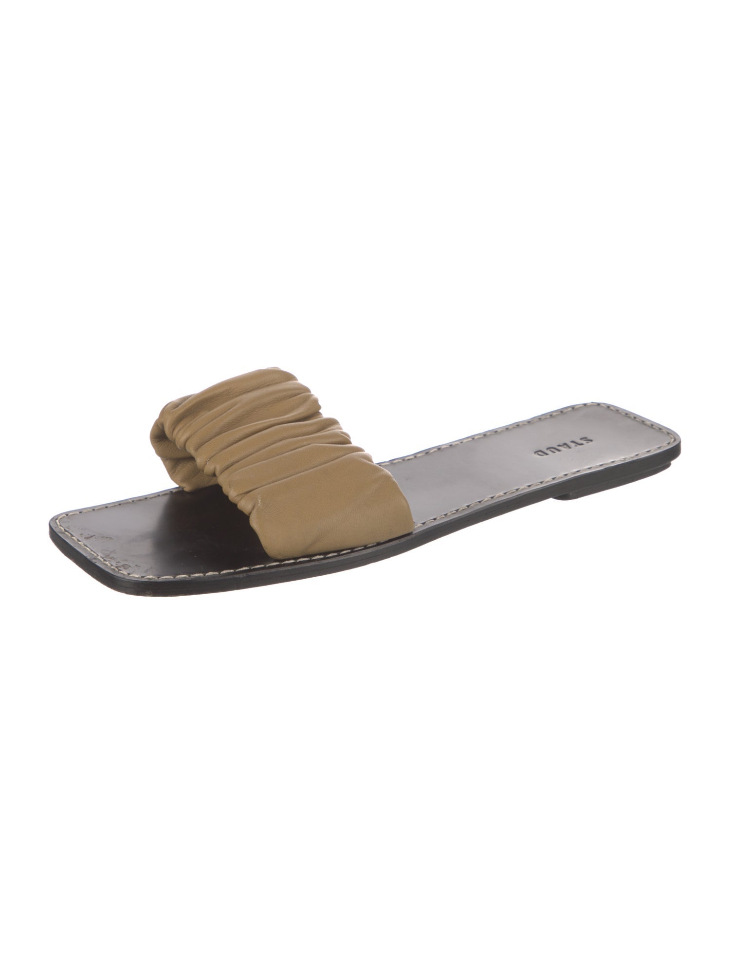 Staud Leather Slides
