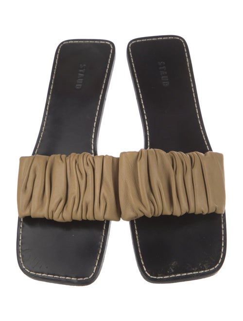 Staud Leather Slides