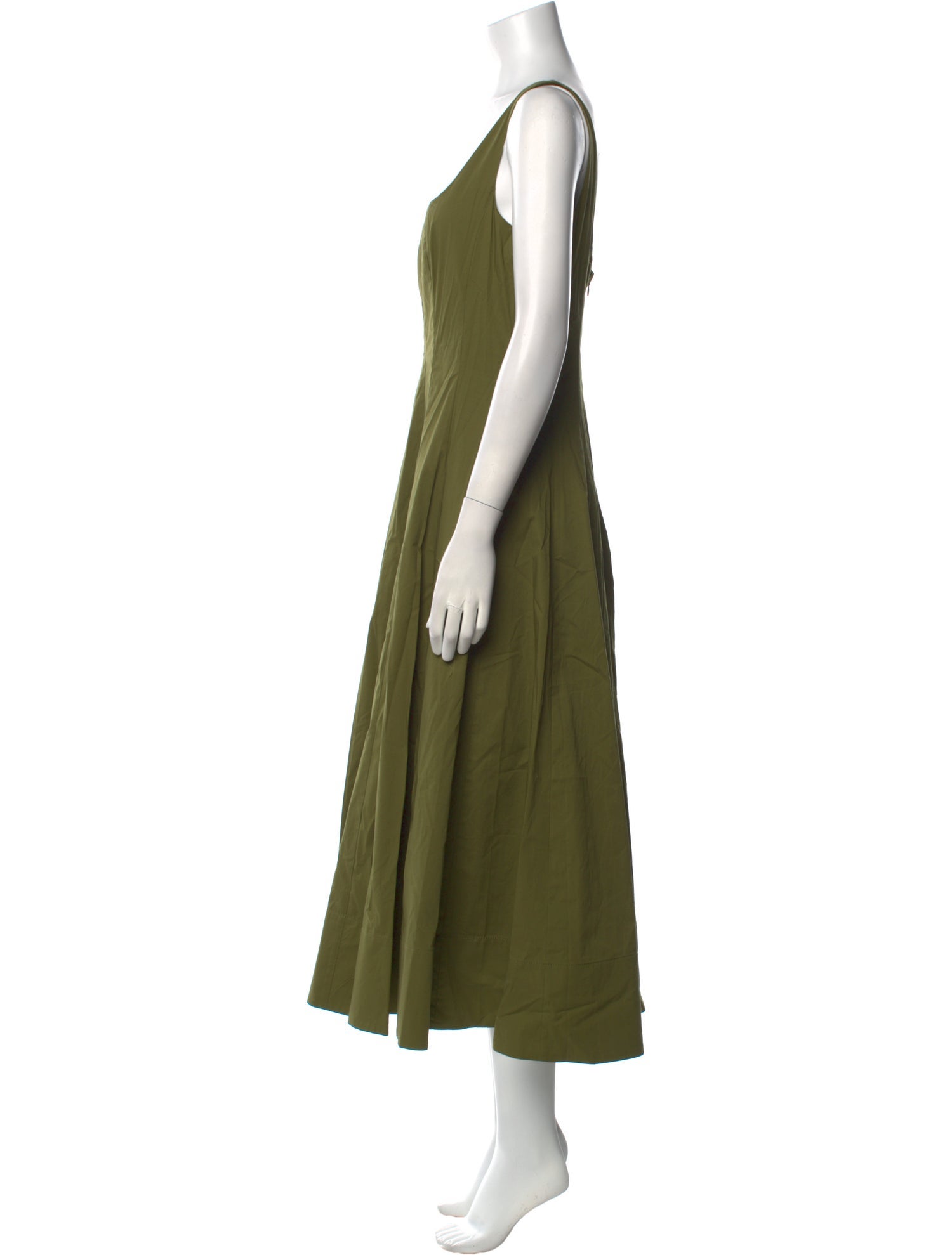 Staud Square Neckline Long Dress w/ Tags