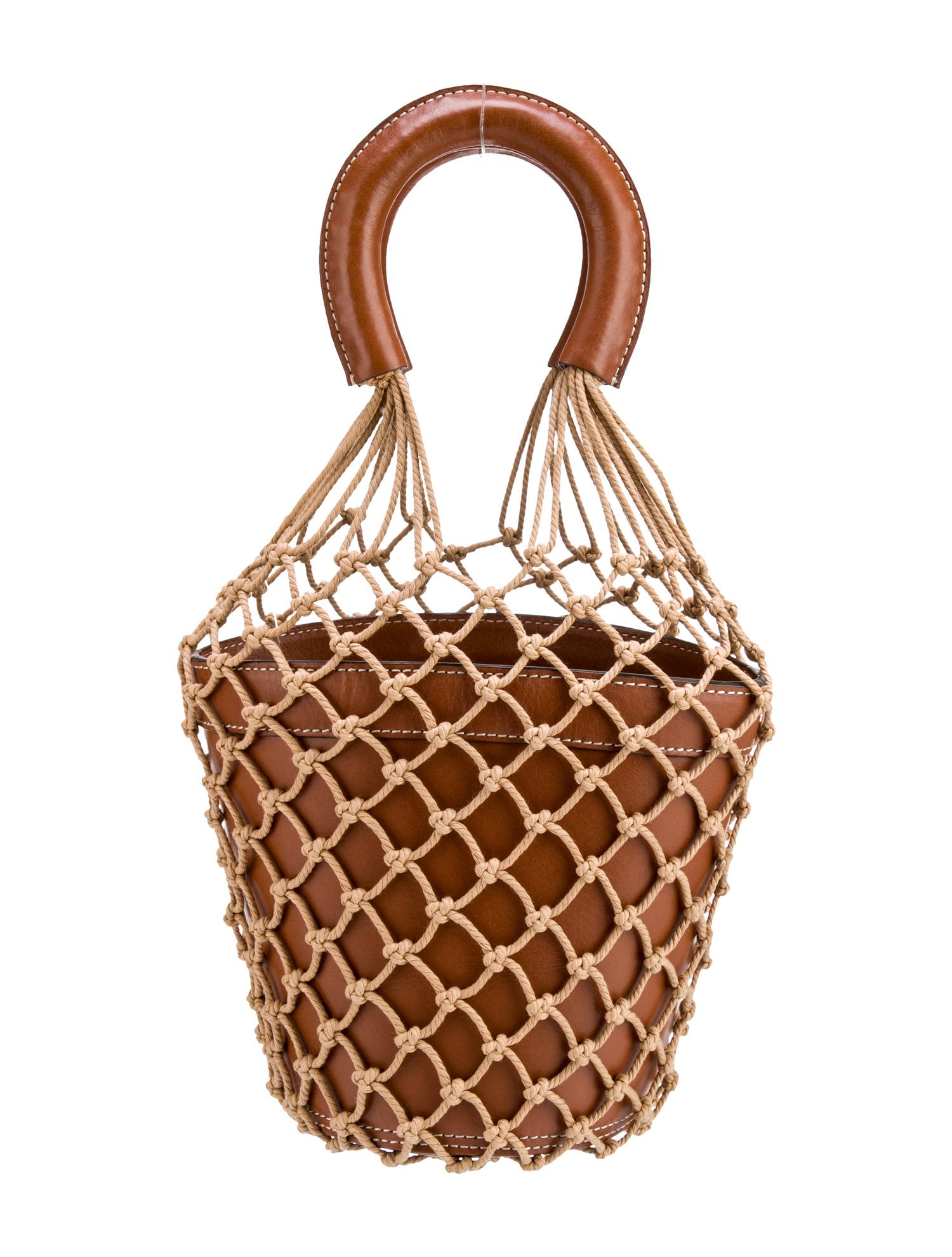 Staud Leather Bucket Bag