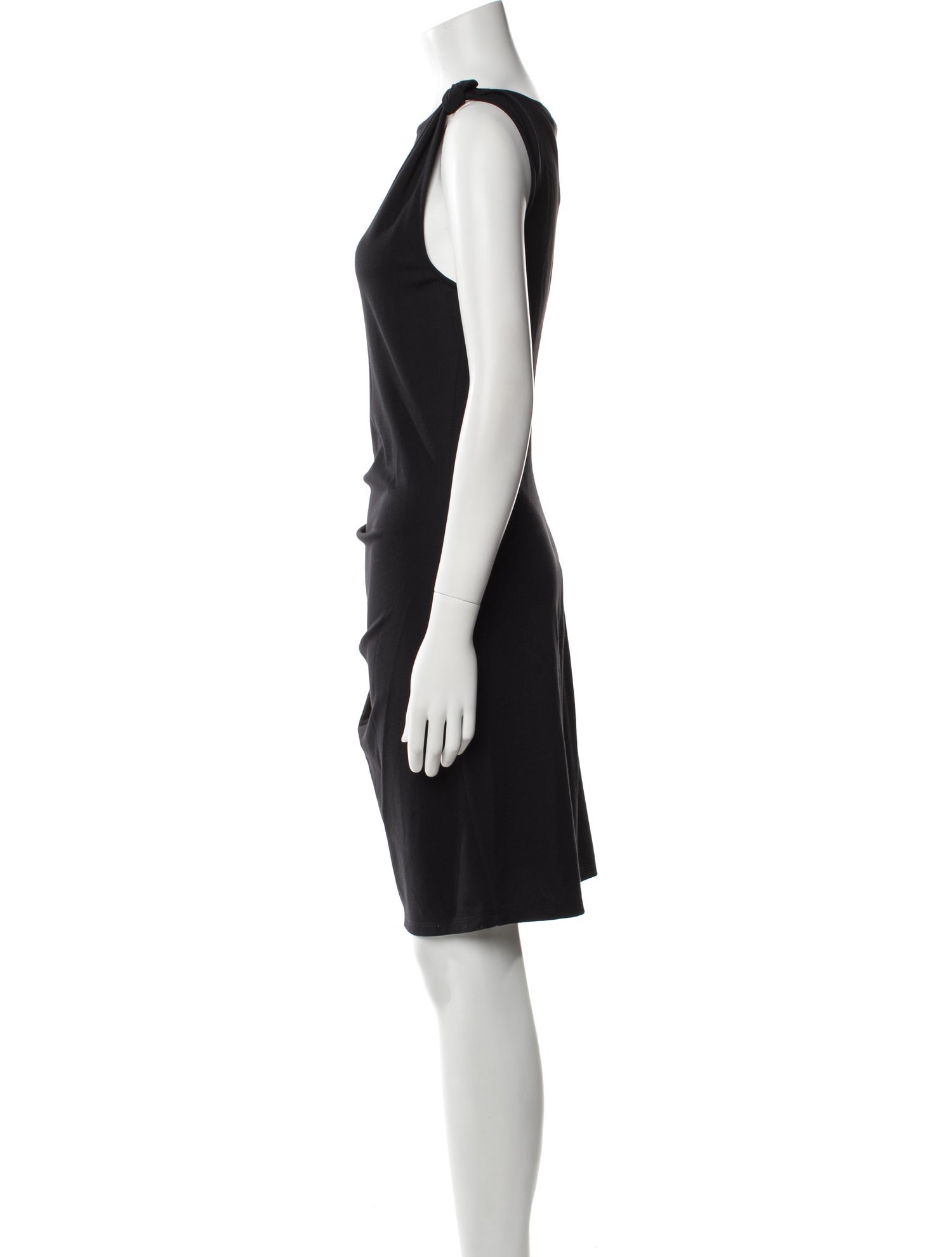 Staud Bateau Neckline Knee-Length Dress