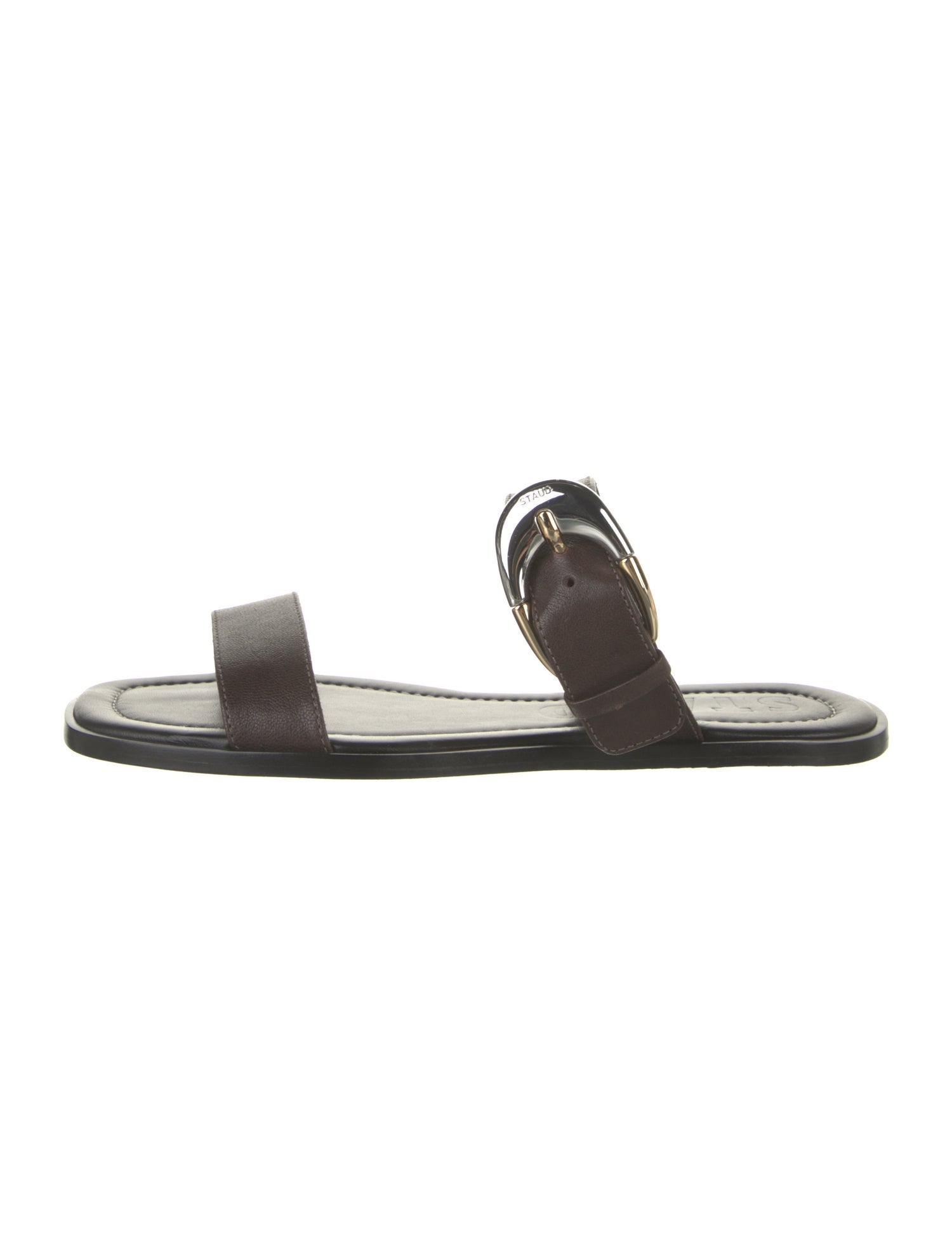 Staud Leather Slides