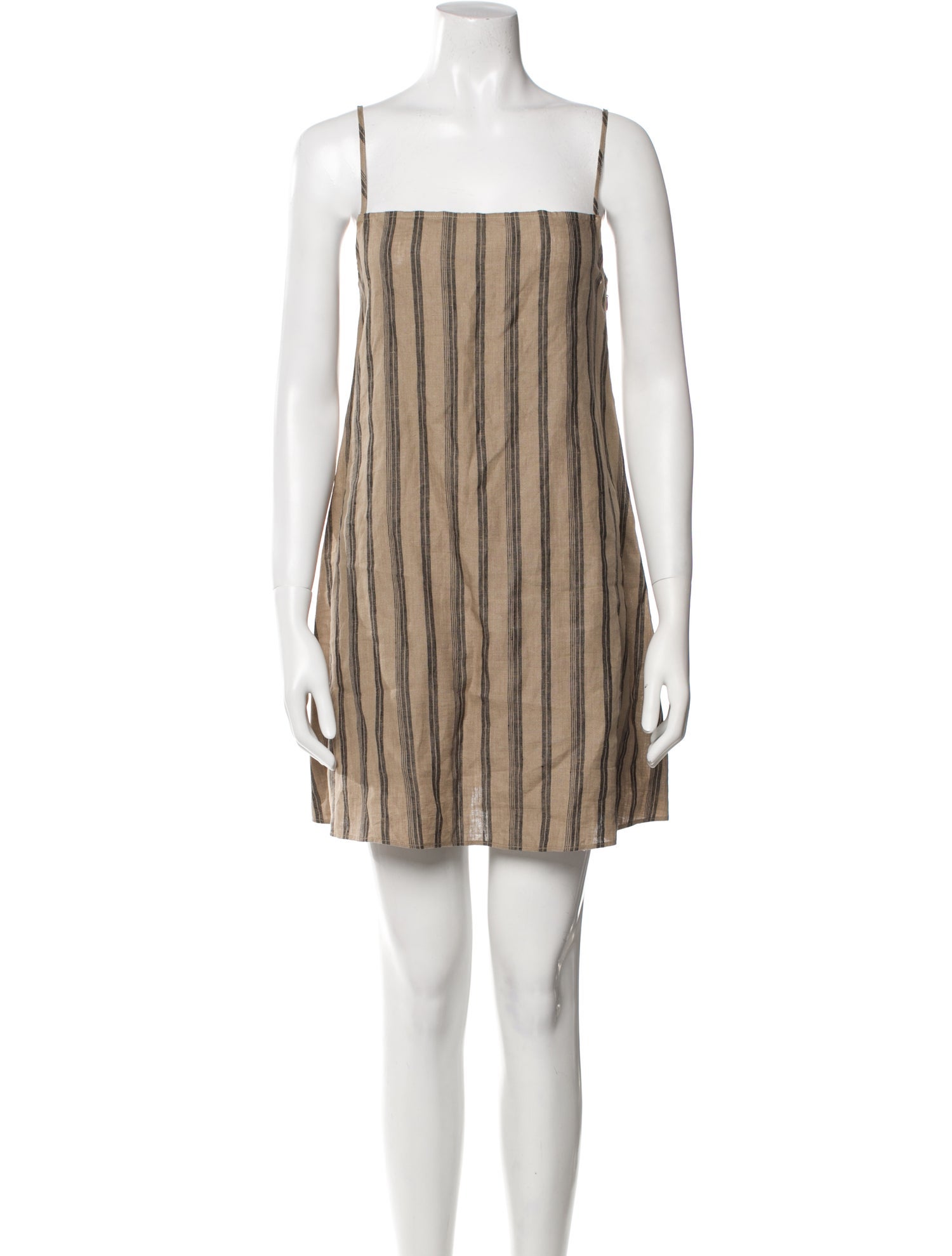 Staud Linen Long Dress