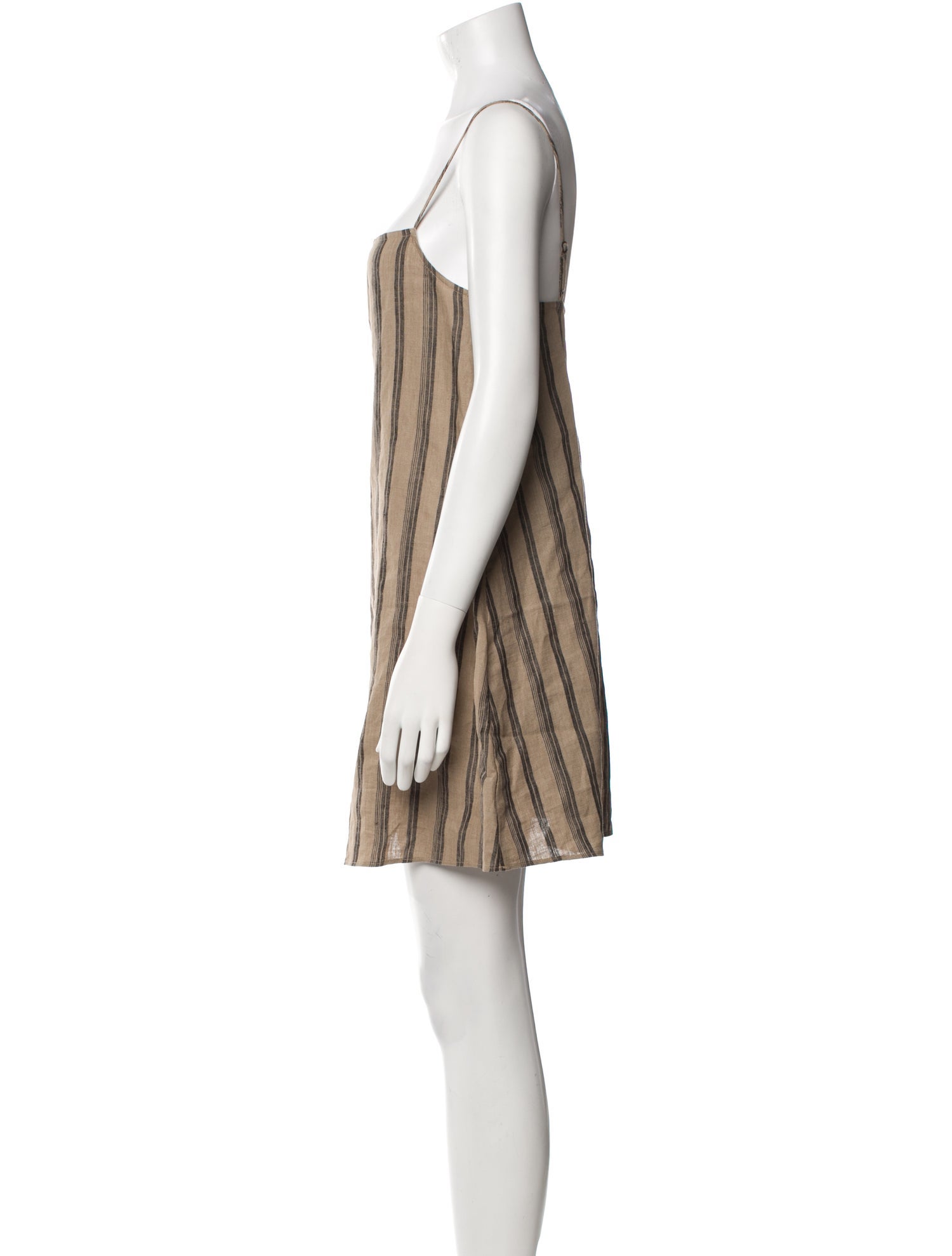 Staud Linen Long Dress