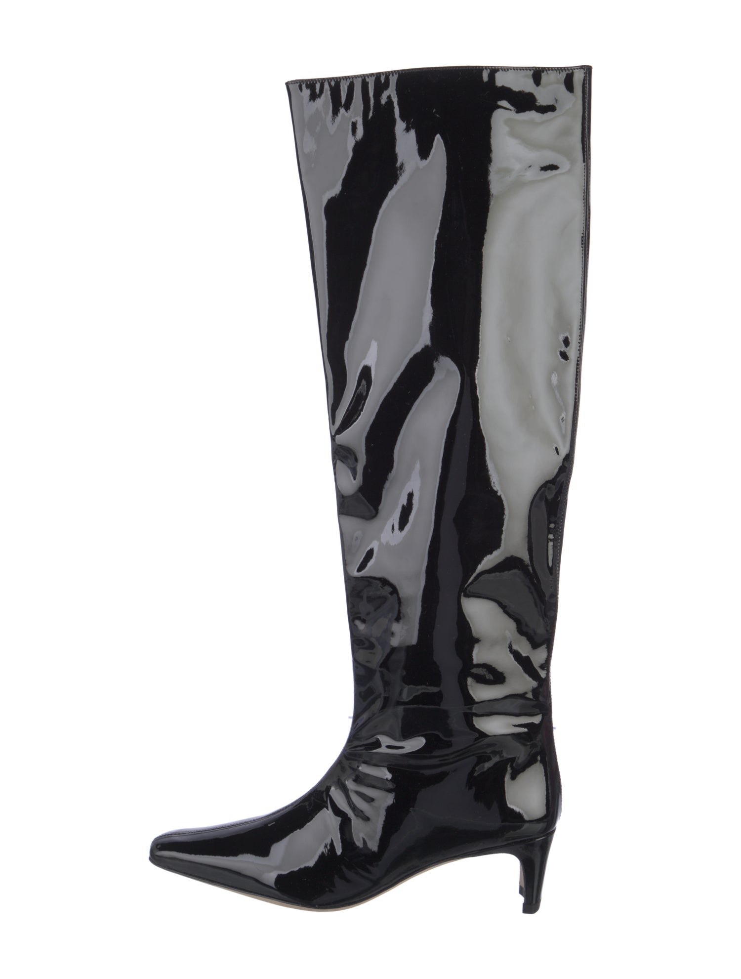 Staud Patent Leather Boots