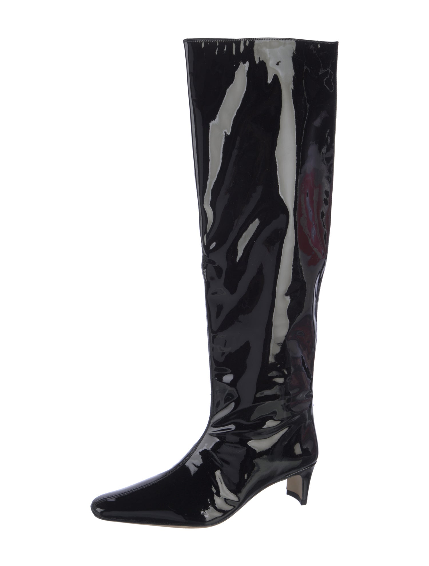 Staud Patent Leather Boots