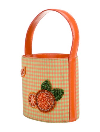 Staud Canvas Top Handle Bag