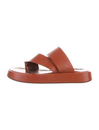 Staud Leather Slides