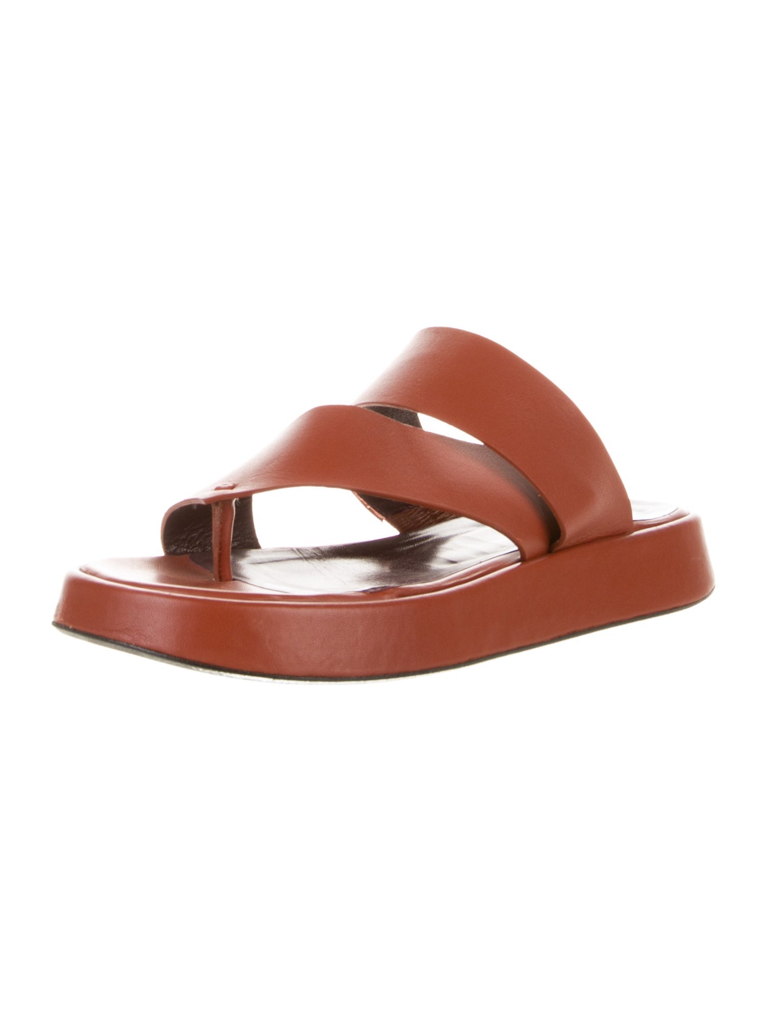 Staud Leather Slides