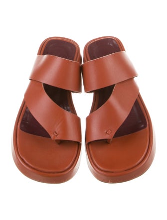 Staud Leather Slides
