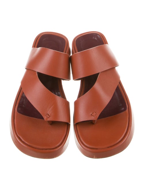 Staud Leather Slides