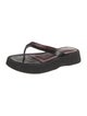 Staud Leather Flip Flops