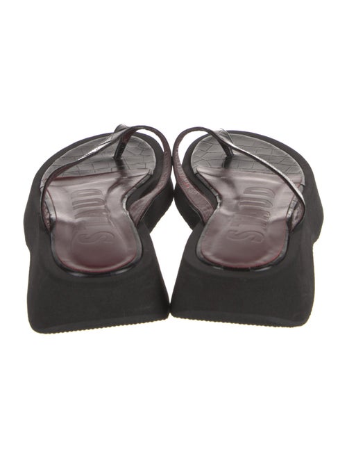 Staud Leather Flip Flops