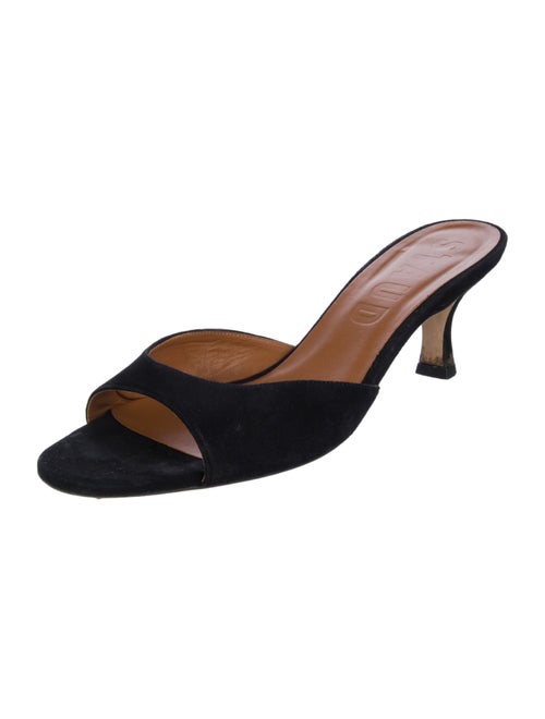 Staud Suede Slides