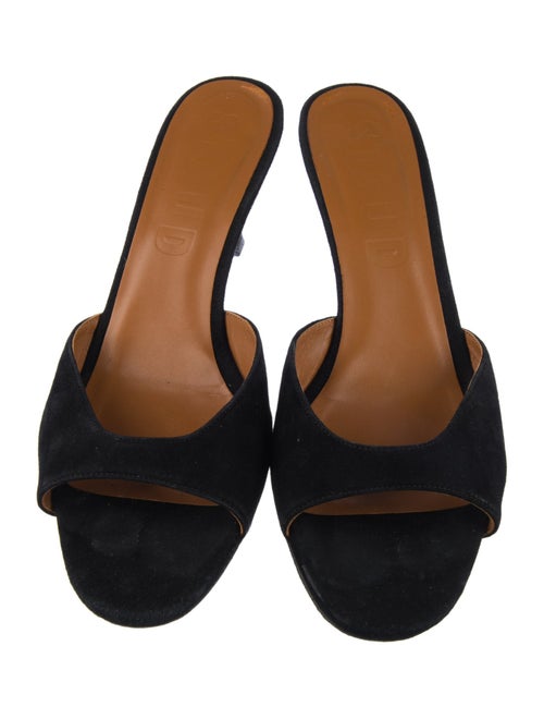 Staud Suede Slides