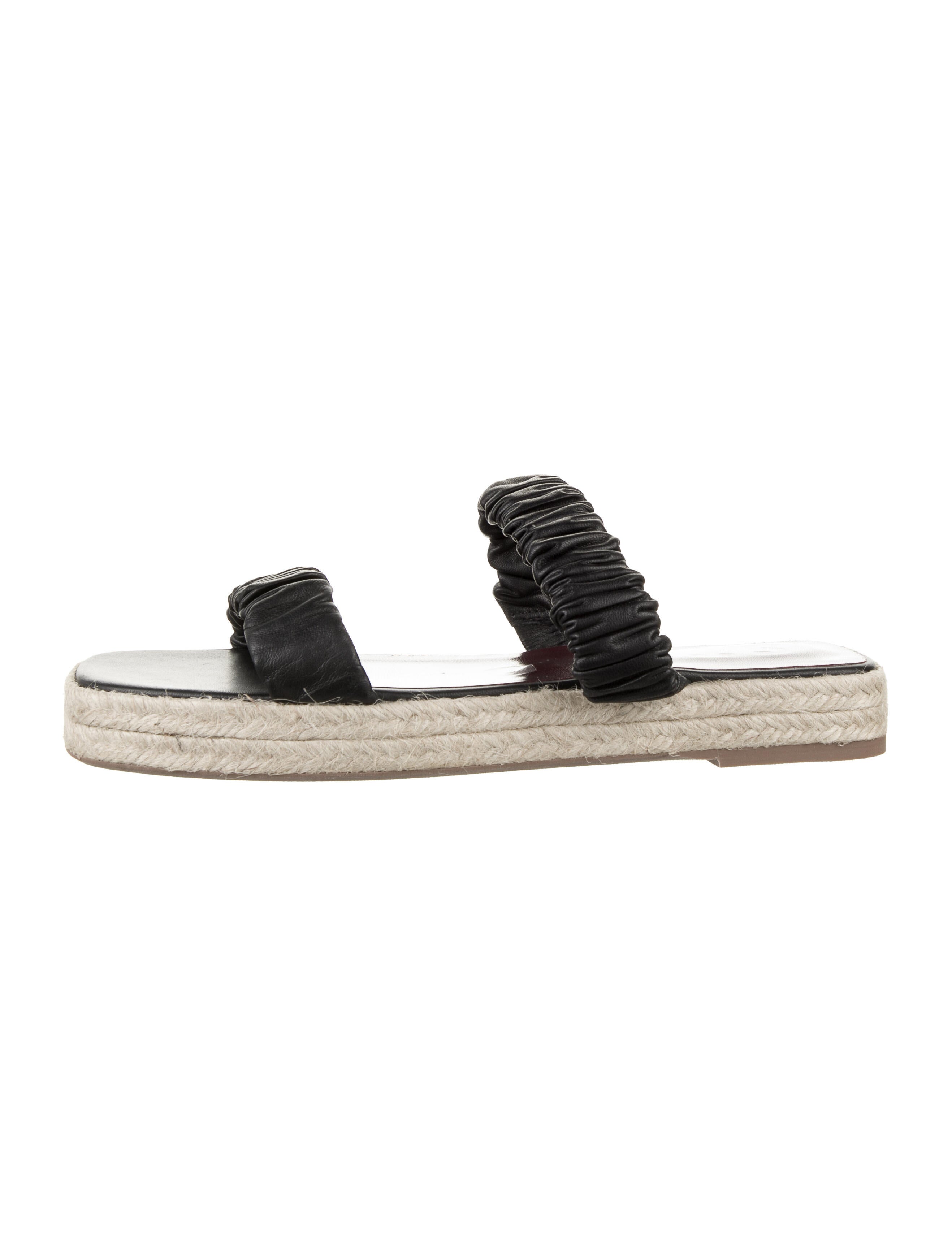 Staud Leather Espadrilles