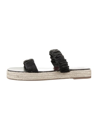 Staud Leather Espadrilles