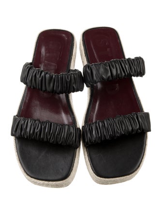 Staud Leather Espadrilles