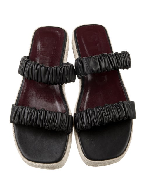 Staud Leather Espadrilles
