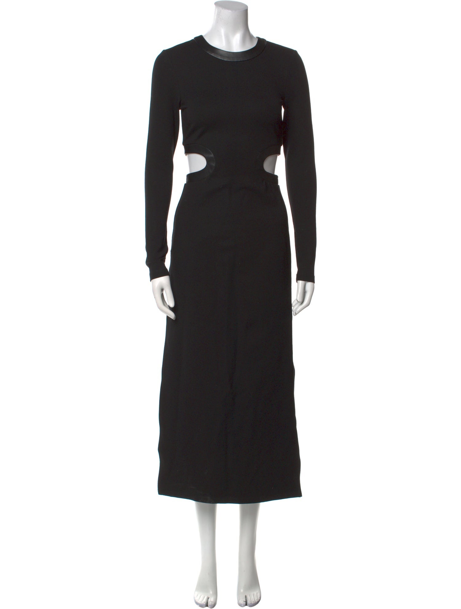 Staud Crew Neck Long Dress