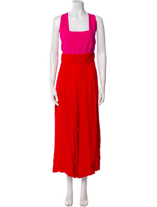 Staud Square Neckline Jumpsuit