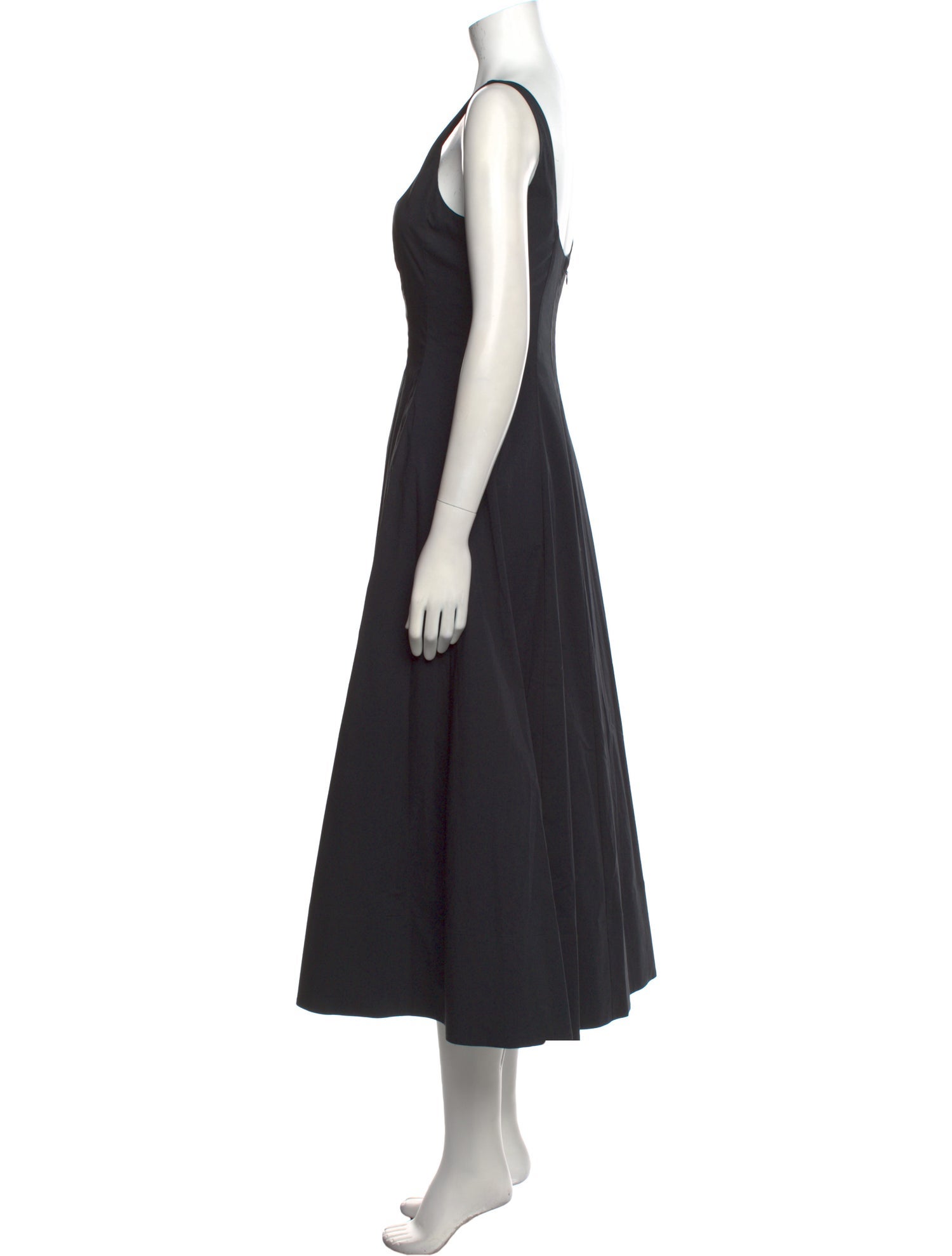 Staud Square Neckline Long Dress