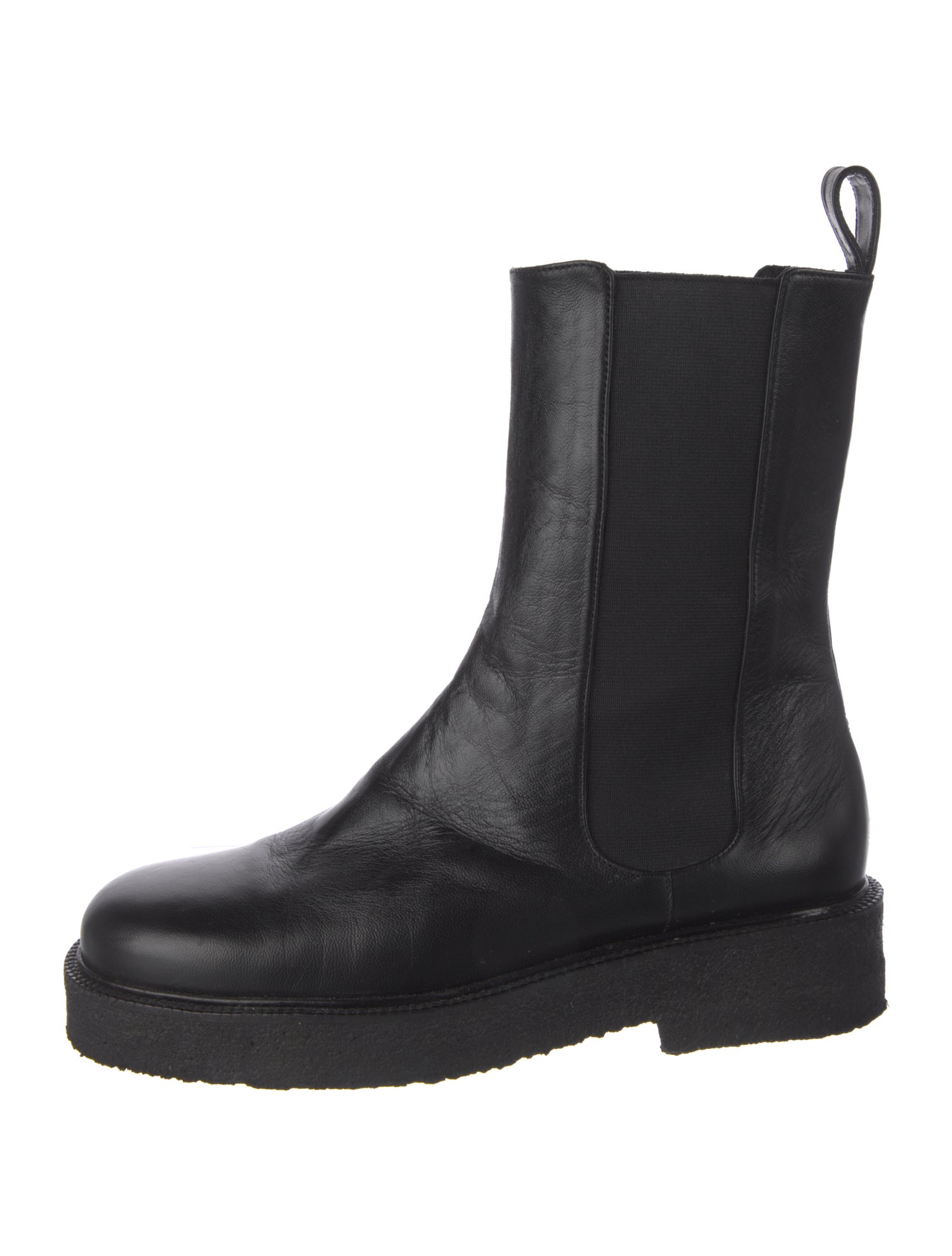 Staud Leather Chelsea Boots