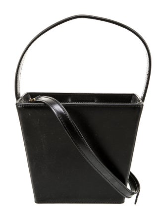 Staud Leather Top Handle Bag