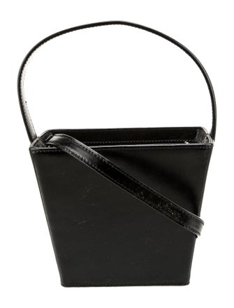 Staud Leather Top Handle Bag