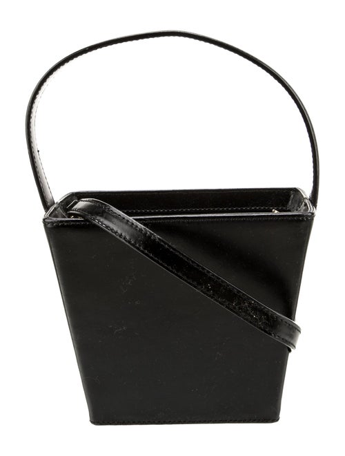 Staud Leather Top Handle Bag