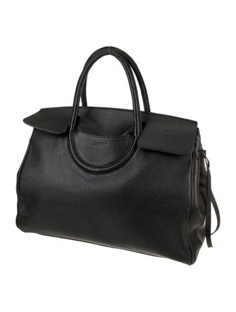 Staud Leather Top Handle Bag