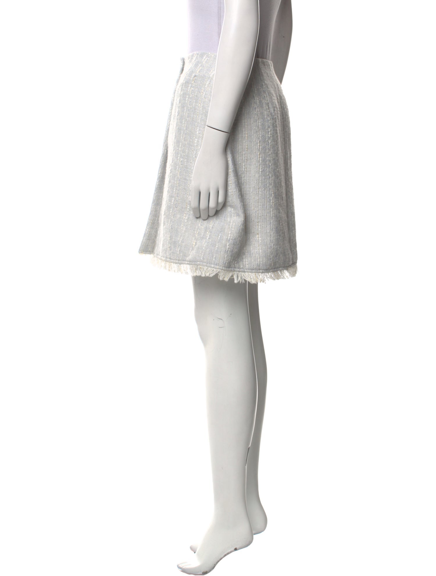 Staud Fringe Trim Accent Mini Skirt w/ Tags