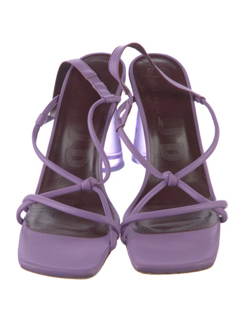 Staud Leather Slingback Sandals