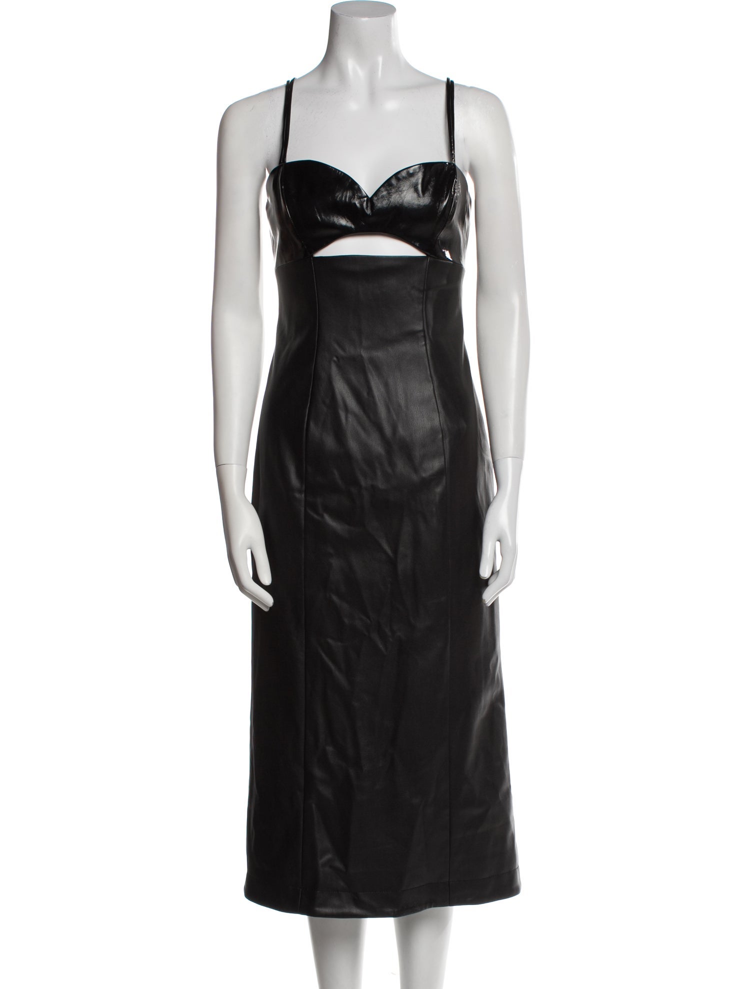 Staud Strapless Knee-Length Dress w/ Tags