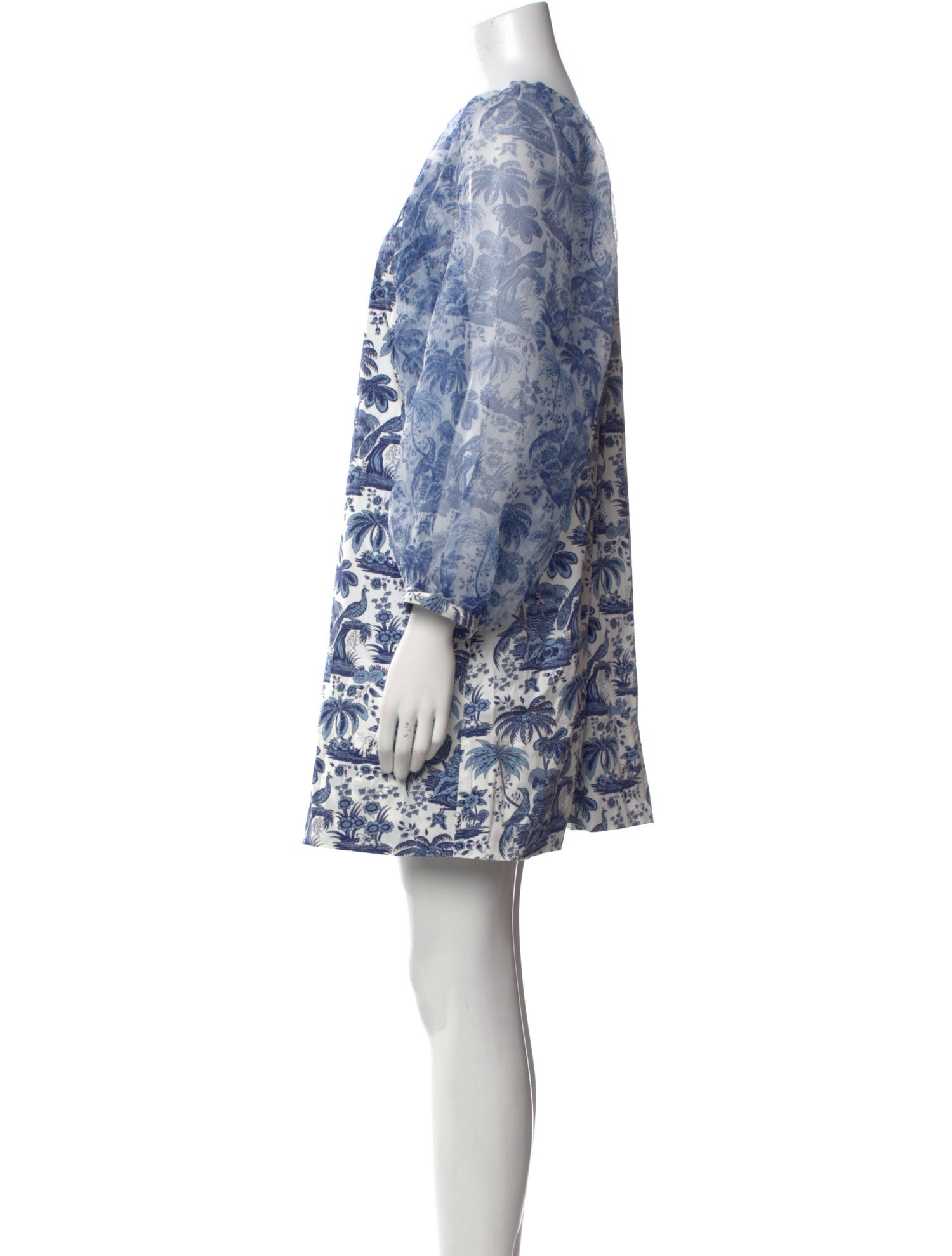 Staud Printed Mini Dress