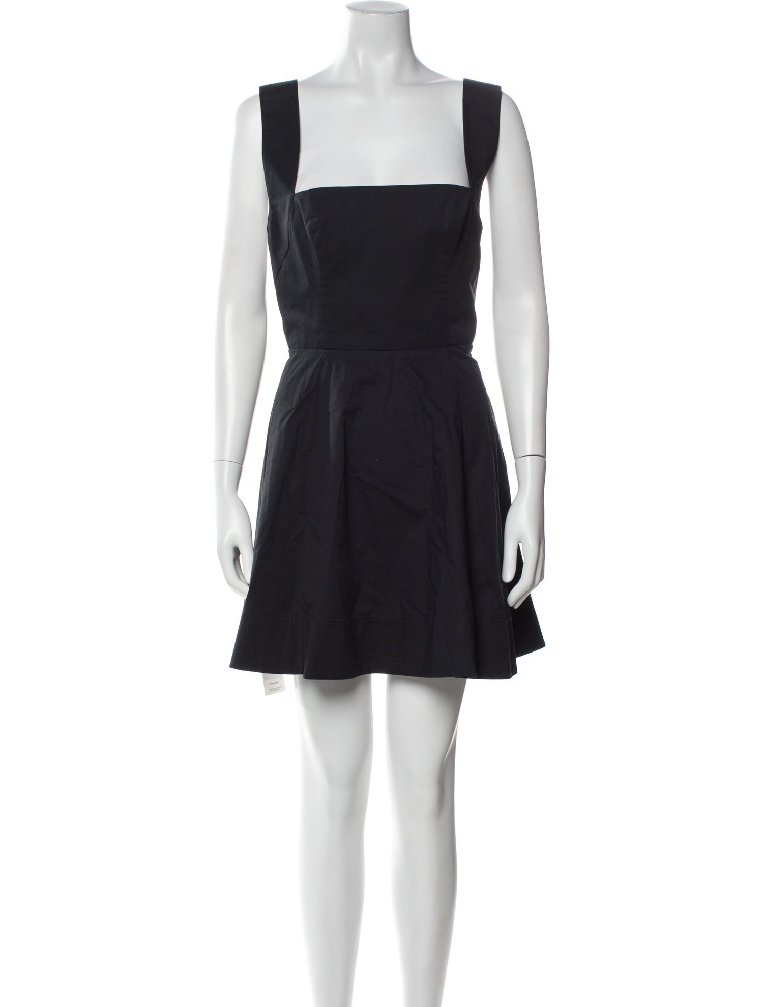 Staud Square Neckline Mini Dress